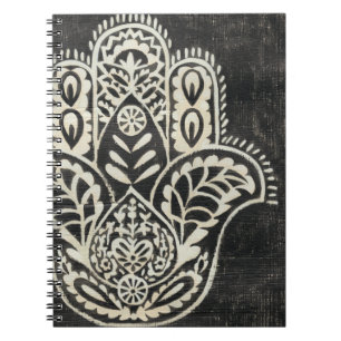 Caderno Espiral Noite de Hamsa