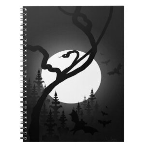 Caderno Espiral Noite Enchanted