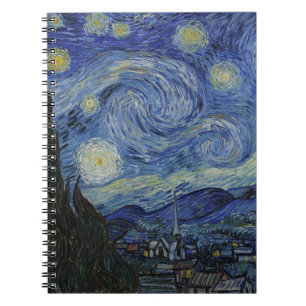 Caderno Espiral Noite estelar
