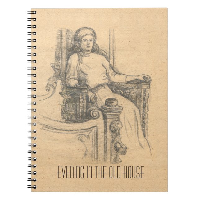 Caderno Espiral Noite na casa antiga (Frente)