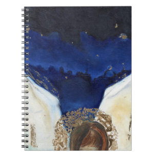 Caderno Espiral Noite o anjo obteve suas asas 2014