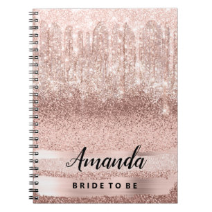 Caderno Espiral Noiva De Rosa Makeup Artist Doce 16º
