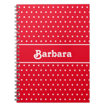 Nome clássico da vinheta Bolinhas Vermelho e Branc