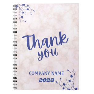 Caderno Espiral Nome Clássico Personalizado Mármore Branco