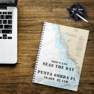 Caderno Espiral Nome da embarcação FL Golfo Pérsico Diário náutico