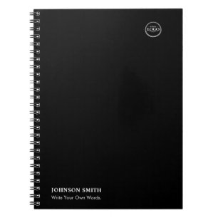 Caderno Espiral Nome e Logotipo Personalizados