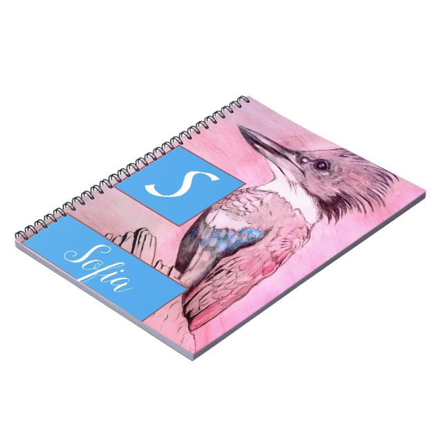 Caderno Espiral Nome personalizado (Left Side)