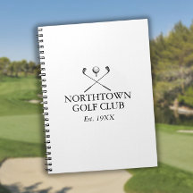 Nome Personalizado de Clube de Golfe Clássico