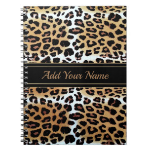 Caderno Espiral Nome Personalizado de Impressão Elegante do Na mod