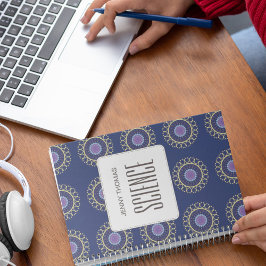 Caderno Espiral Nome Personalizado do Estudante