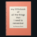 Caderno Espiral Nome Personalizado Nome Funny Planner Mãe Presente<br><div class="desc">De piadas bobos a declarações românticas sérias, o compro MiKa Art Zazzle tem algo para todos. Canadiana, presentes japoneses, joias, capas para dispositivos eletrônicos, botões divertidos, canecas, ornamentos, cartões e posters... Por favor, levem algum tempo e olhem em volta. Você pode até encontrar algo que não sabia que queria! Estou...</div>