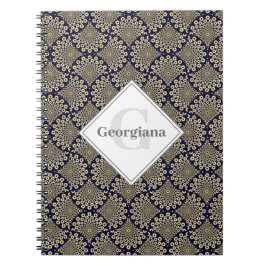 Caderno Espiral Nome Personalizado Que Estamos A Ver Marinho E Ret