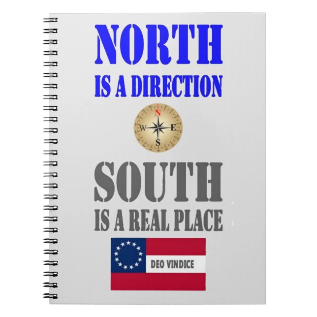 CADERNO ESPIRAL NORTE É UMA DIREÇÃO (Frente)