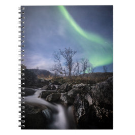 Caderno Espiral Norte Lights Noruega