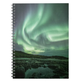 Caderno Espiral Norte Lights Noruega