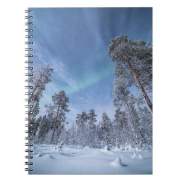 Caderno Espiral Norte Lights Noruega