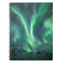 Caderno Espiral Norte Lights Noruega