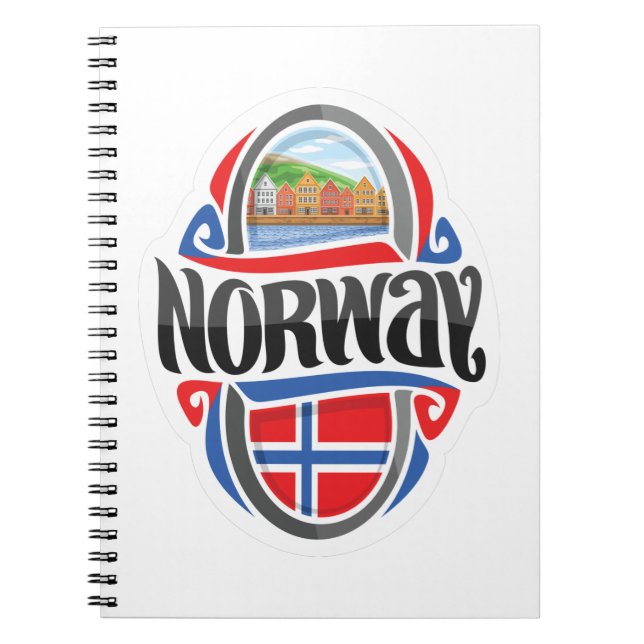 Caderno Espiral Noruega (Frente)