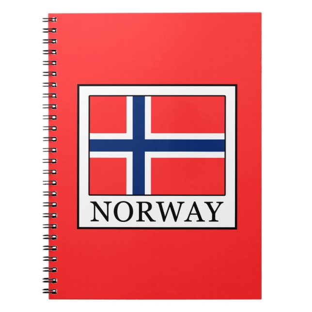 Caderno Espiral Noruega (Frente)