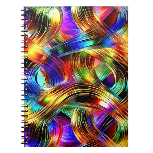 Caderno Espiral Nós de Cor (Frente)