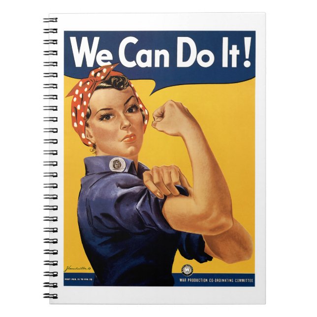 Caderno Espiral Nós podemos fazê-lo! (Frente)