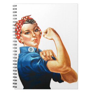 Caderno Espiral Nós Podemos Fazer Isso Rosie a Empacotadeira Poder