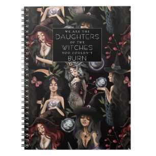 Caderno Espiral Nós somos as filhas das bruxas que você não pode q