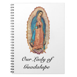 Caderno Espiral Nossa Senhora de Guadalupe Tilma Milagrosa Arte Fi