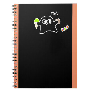 Caderno Espiral nota fantasma
