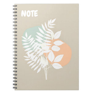 Caderno Espiral Nota Premium de Quebra de Floresta