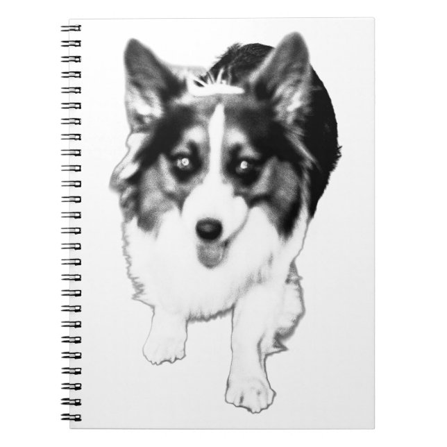 Caderno Espiral Notas com senso de movimento (Frente)