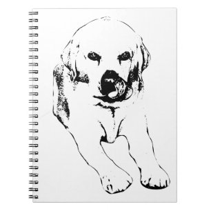 Caderno Espiral Notas com um Lab leal