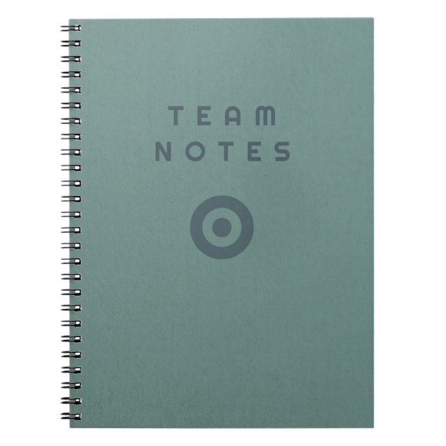 Caderno Espiral Notas da Equipe  (Frente)