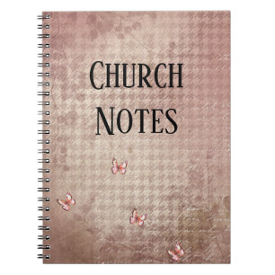Caderno Espiral Notas da Igreja