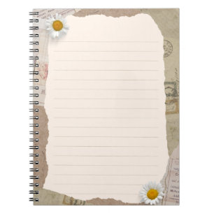 Caderno Espiral Notas da Linhagem do Livro Branco da Pintura Casta