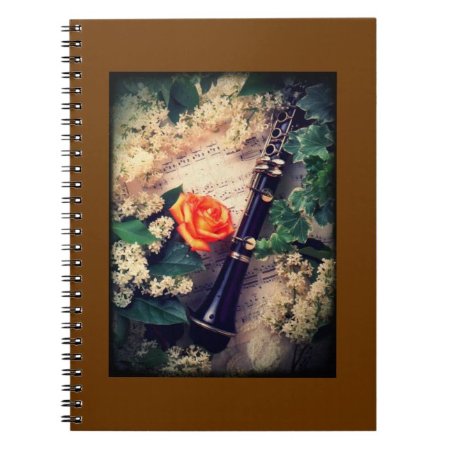 Caderno Espiral Notas da música (Frente)