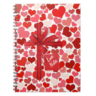 CADERNO ESPIRAL NOTAS DE AMOR