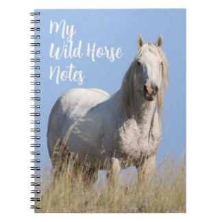 Caderno Espiral Notas de Cavalo Selvagem
