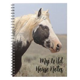 Caderno Espiral Notas de Cavalo Selvagem Thor