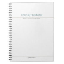 Notas de Laboratório de Química – Nome Personaliza