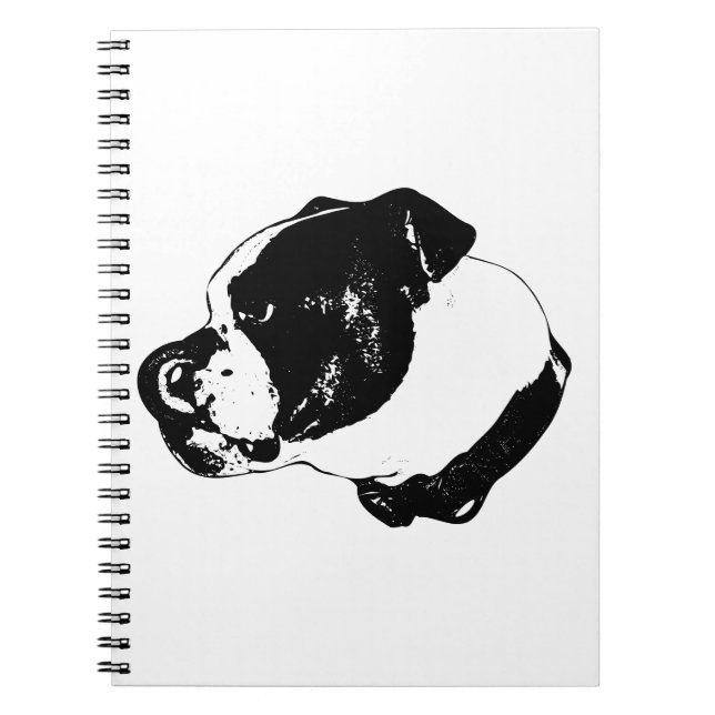 Caderno Espiral Notas de Lick Bulldog (Frente)