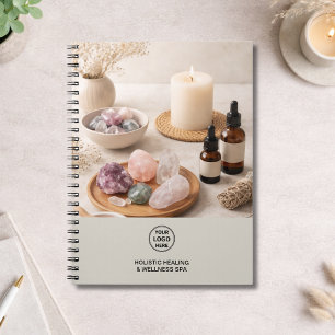 Caderno Espiral Notas de Sessão de Treinador de Saúde Terapia Holí