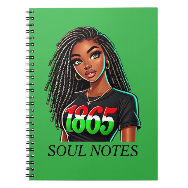 Caderno Espiral Notas de Soul (Frente)