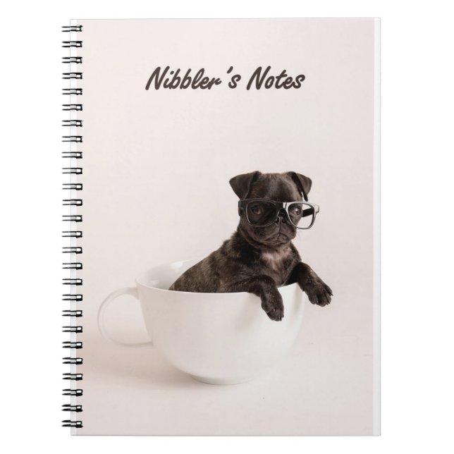 Caderno Espiral Notas do Nibbler (Frente)