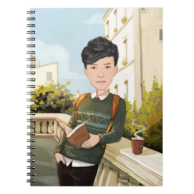 Caderno Espiral Notebook (Frente)