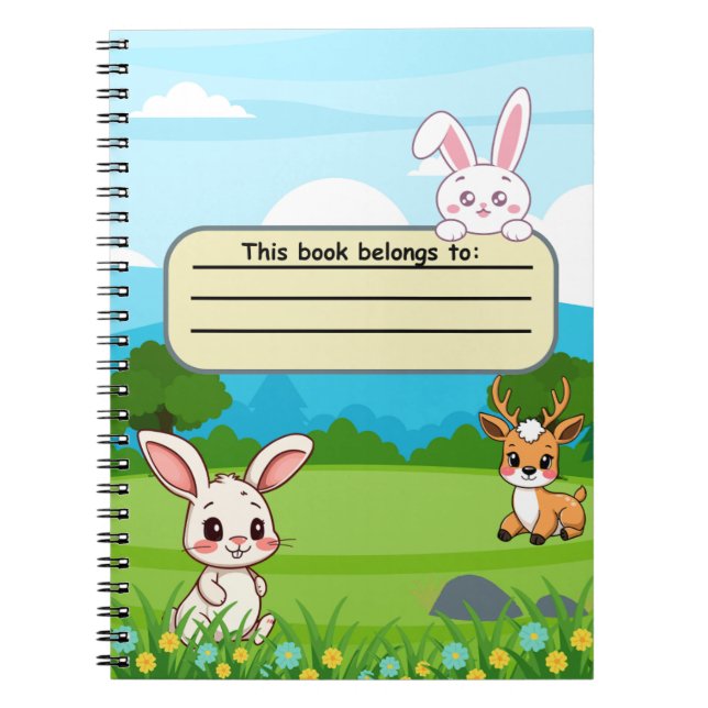 Caderno Espiral Notebook (Frente)