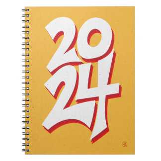 Caderno Espiral Notebook 2024