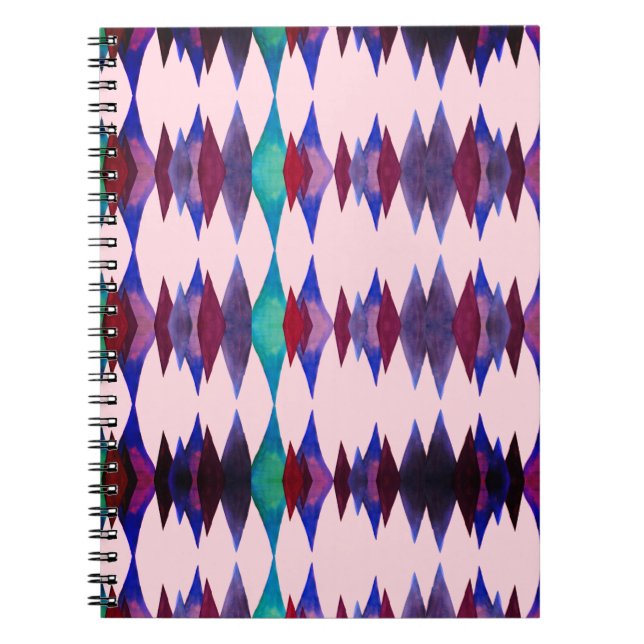 Caderno Espiral Notebook Abstrato Forms Spiral (Frente)