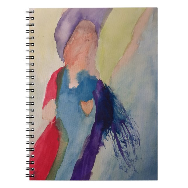 Caderno Espiral Notebook Abstrato Guardian Angel (Frente)