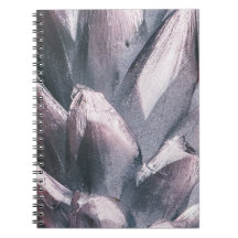Notebook Abstrato Silver Spikes Hardcover